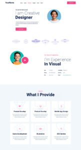 Personal Portfolio HTML5 Template